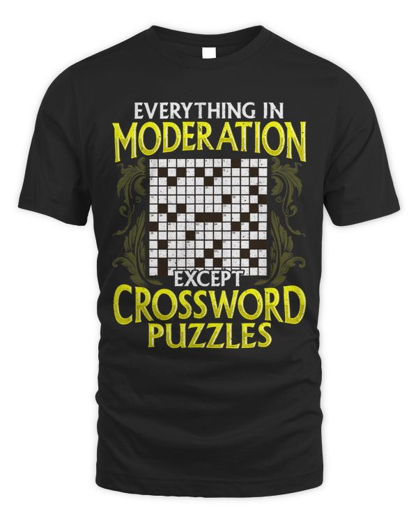 Everything In Moderation Except Crossword Puzzles Games