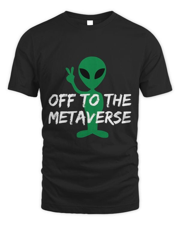 Future Technology Off To The Metaverse Green Alien