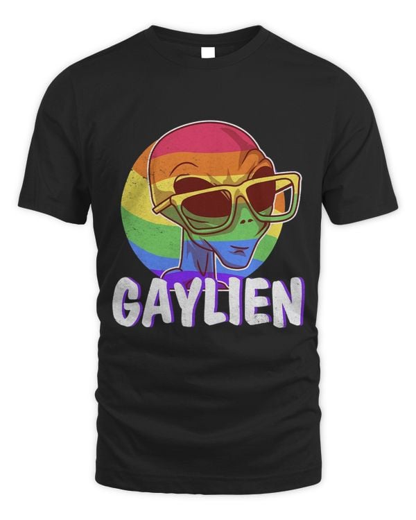 Gaylien Alien UFO LGBTQ Gay Lesbian Pride Support