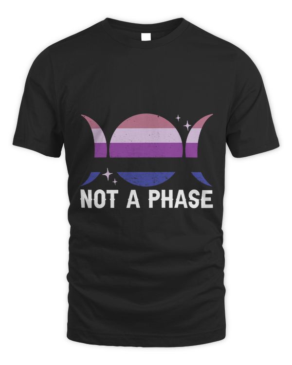 Gender Fluid Moon Non Binary Neutral Pride Not A Phase