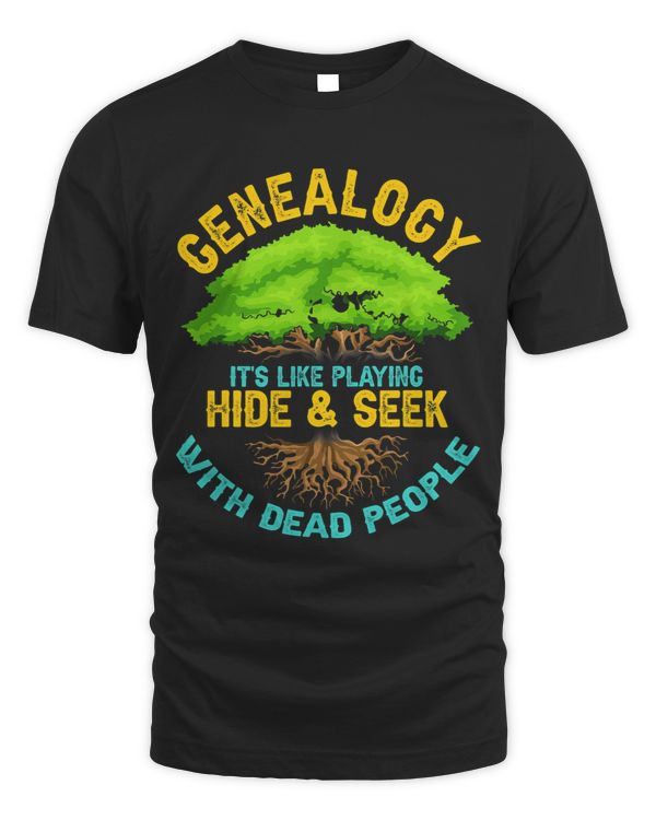 Genealogy Hide 2Seek With Dead People Funny Ancestry Tree