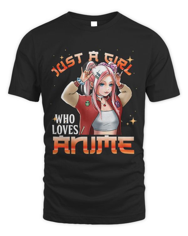 Girl Who Loves Anime Kawaii Otaku Manga Japanese Art Cosplay