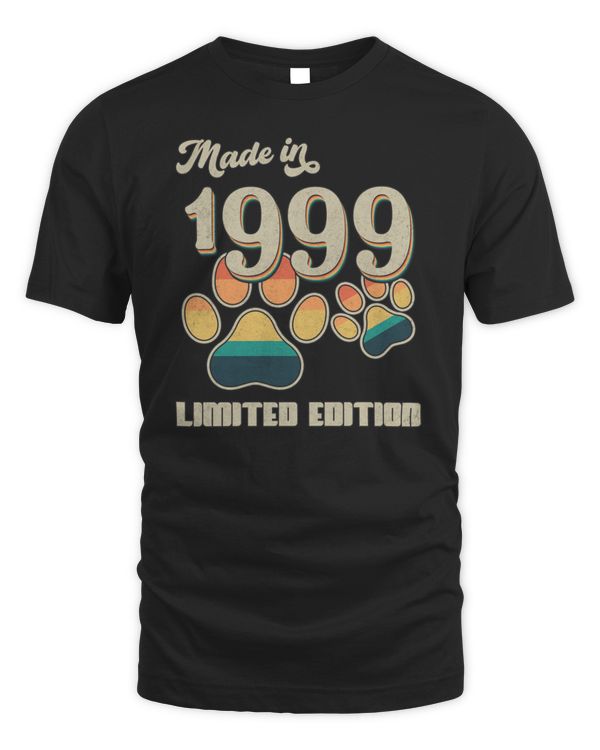 1999 - Dog paw print vintage