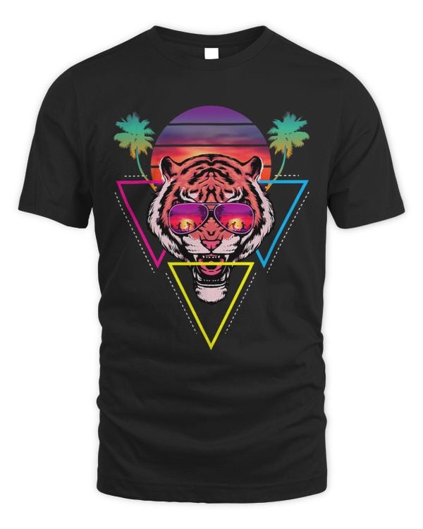 Tiger Gift Year Of Tiger Sunglasses Vintage Retro Vaporwave Beach Lover