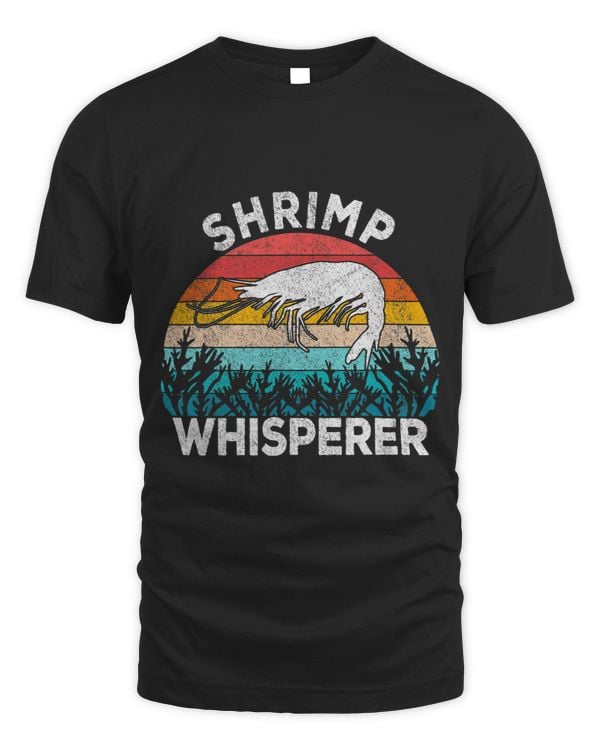 Shrimp Gift Whisperer Shrimp Lover Funny Shrimp Quote Retro
