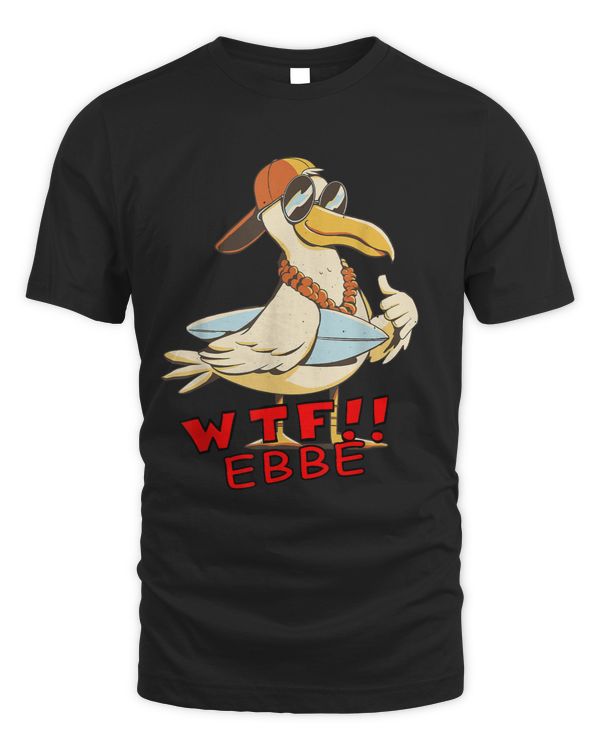 Seagull Lover Moin Moin Casual Hipster Surf Seagull with Sunglasses