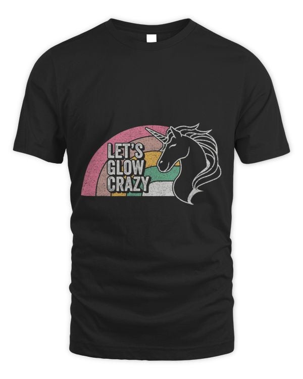 Vintage Retro Lets Glow Crazy Party Birthday Glow Party 2 68