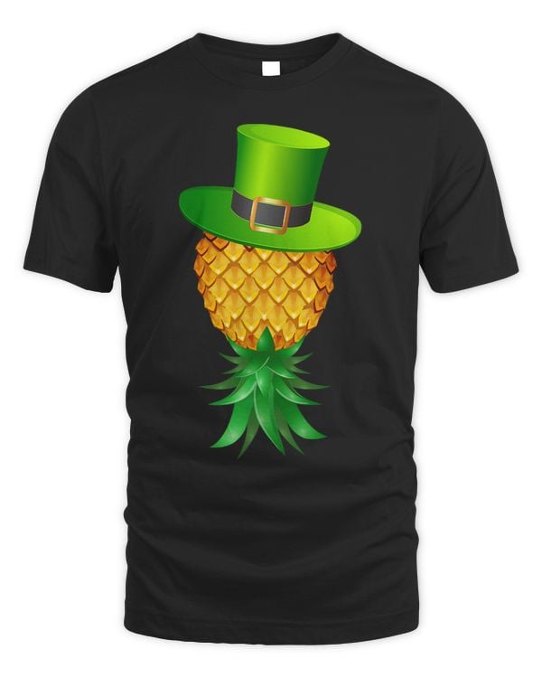 Swinger Upside Down Pineapple wearing Leprechaun Hat