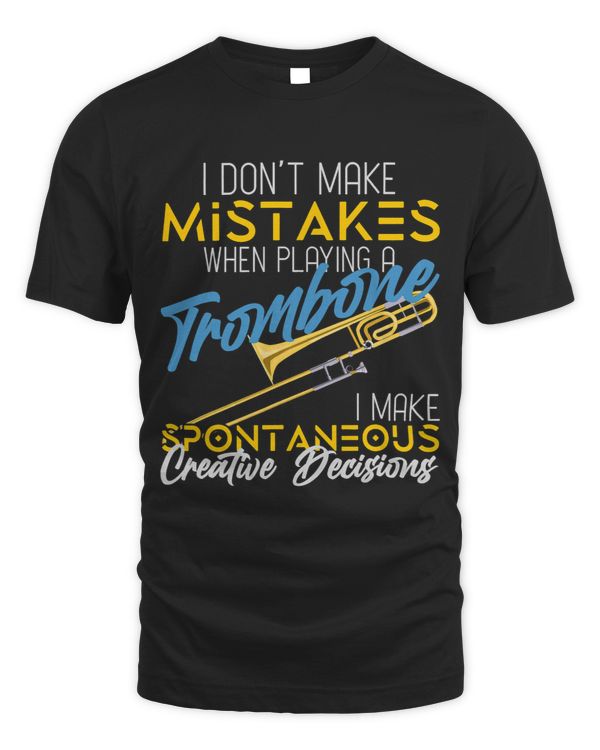Trombone Lover Funny Trombonist Marching Band Trombone Player Trombone