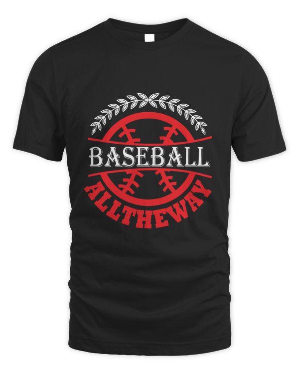 BASEBALL ALLTHEWAY Baseball Shirts, Custom Baseball Shirt,Baseball Mom Shirt,Baseball Mama,Personalized Baseball Gifts,Baseball Team Shirt