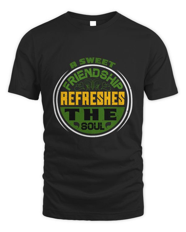 A Sweet Friendship Refreshes The Soul Bestie Gift, Best Friend Gift, Best Friend T Shirt, Bestie Shirt, Best Friend Shirt, Friendship Gift, Best Friend Birthday Gift, Friendship