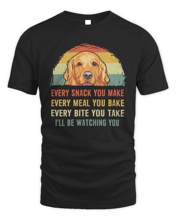 Golden Retriever Be Watching You