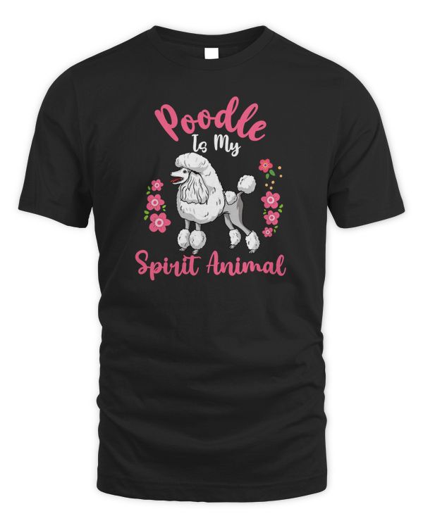 Poodle Spirit Animal Long Sleeve T-Shirt
