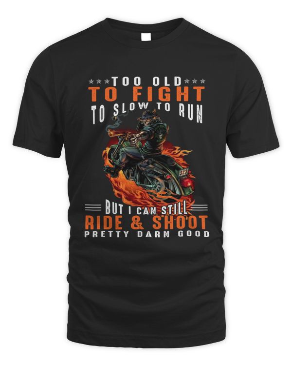 I can still ride and shoot pretty darn good motorcycle gift