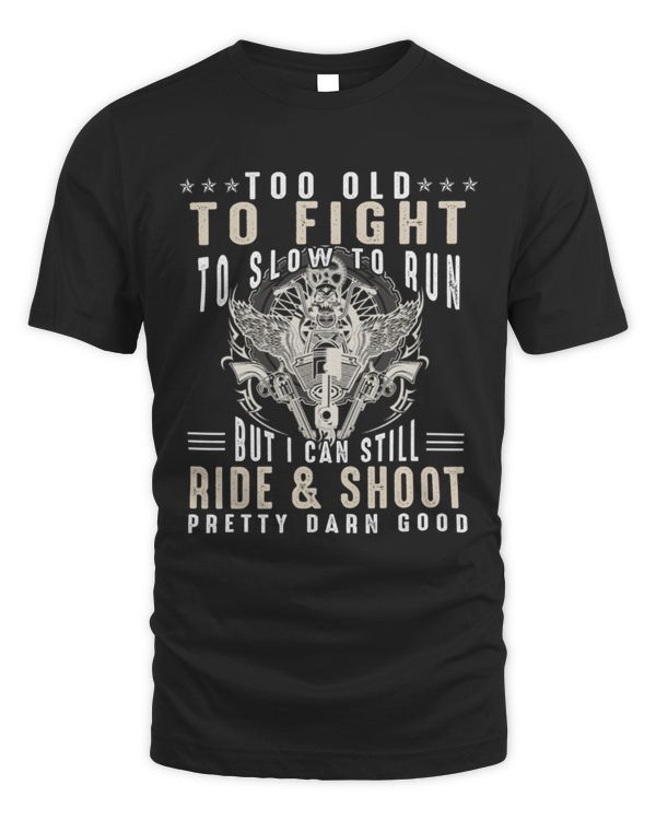 I can still ride and shoot pretty darn good