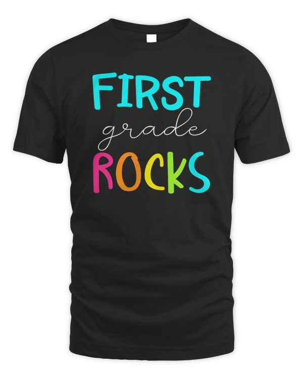 First Grade Rocks Shirt Team 1st Grade Teacher