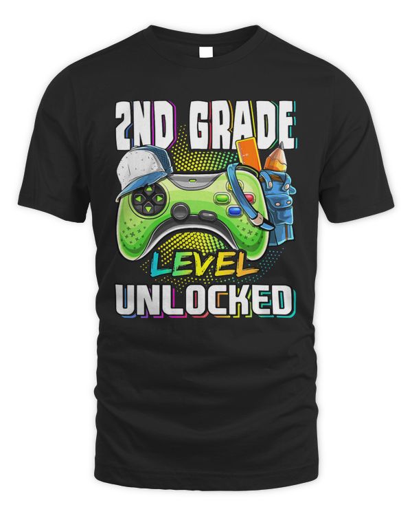 2nd Grade Level Unlocked Video Game Back to School Boys