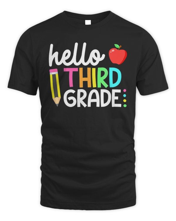 Hello Third Grade Team 3rd Grade Back to School Teacher Kids  1655958554389