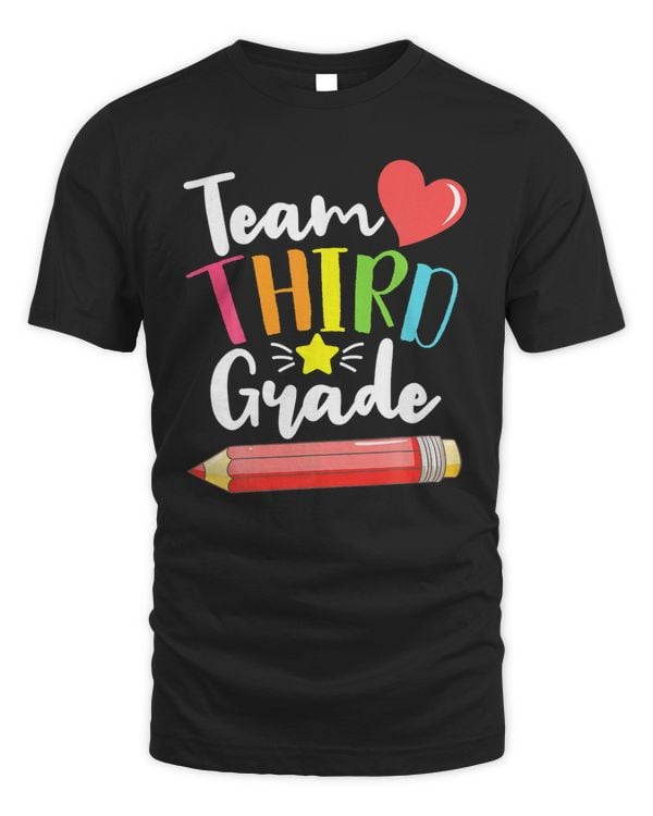 Team Third Grade Back To School Teacher Students Matching