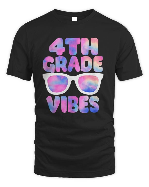 Back To School 4th Grade Vibes Shirt First Day Teacher