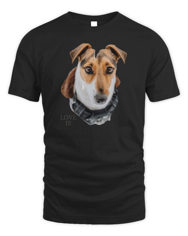 Jack Russell Terrier Shirt Mom Dad Women Men Kids Love Dog T-Shirt