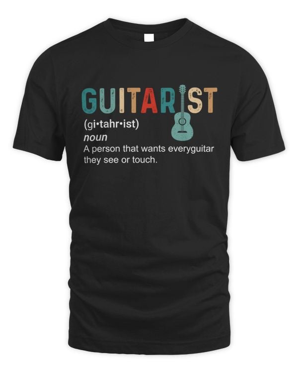 Funny Guitarist Definition - Acoustic Guitar