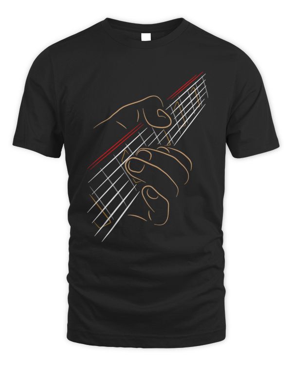 Hand Playing Guitar