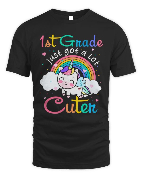 1st Grade Just Got A Lot Cuter Back To School Teacher Kids