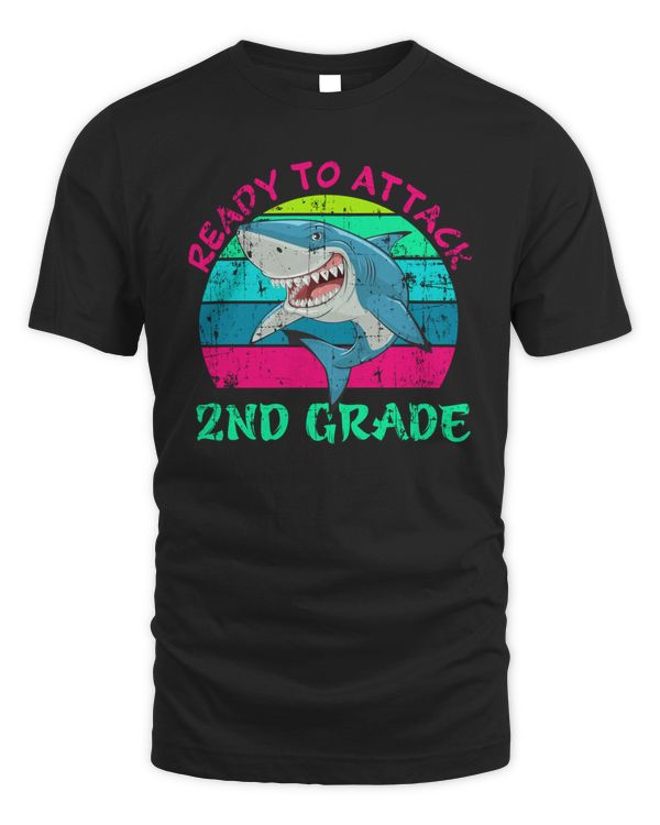 Ready To Attack 2nd Grade Teacher Kids Back To School