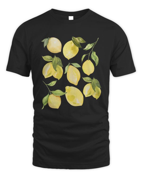 Lemon T-Shirt, Fruit Shirt, Vintage Lemon Shirt