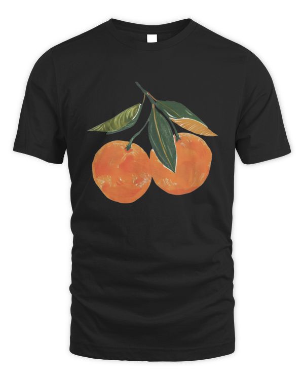 Vintage Orange Shirt, Art Graphic Tee, Fruit Shirt, Pastel Drawing Oranges Shirt, Foodie Gift, Vintage Graphic Shirt Aesthetic Fruit Shirt Boho