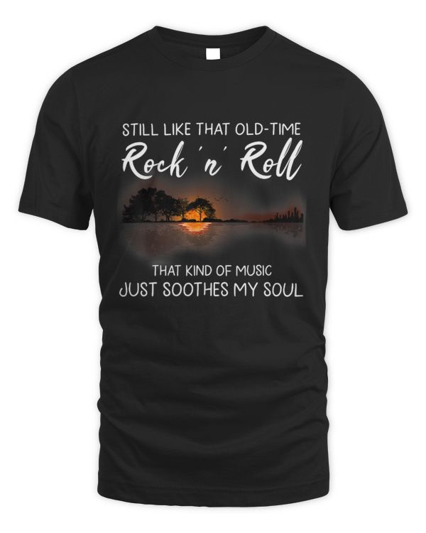 Still Like That Old Time Rock n Roll Music Guitar Hippie