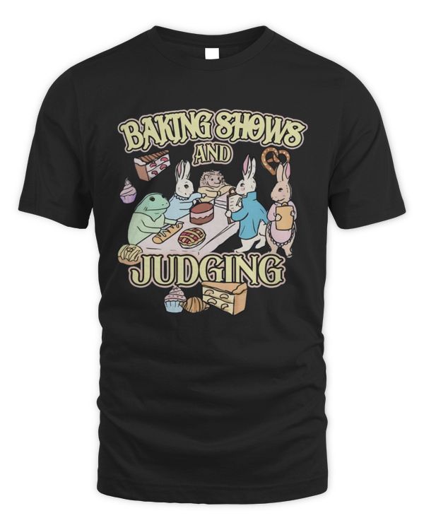 Baking Shows And Judging T-Shirt, Baking T-Shirt, 80s vintage Pastel Shirt, Baking Lover T-Shirt, Gift For Mom