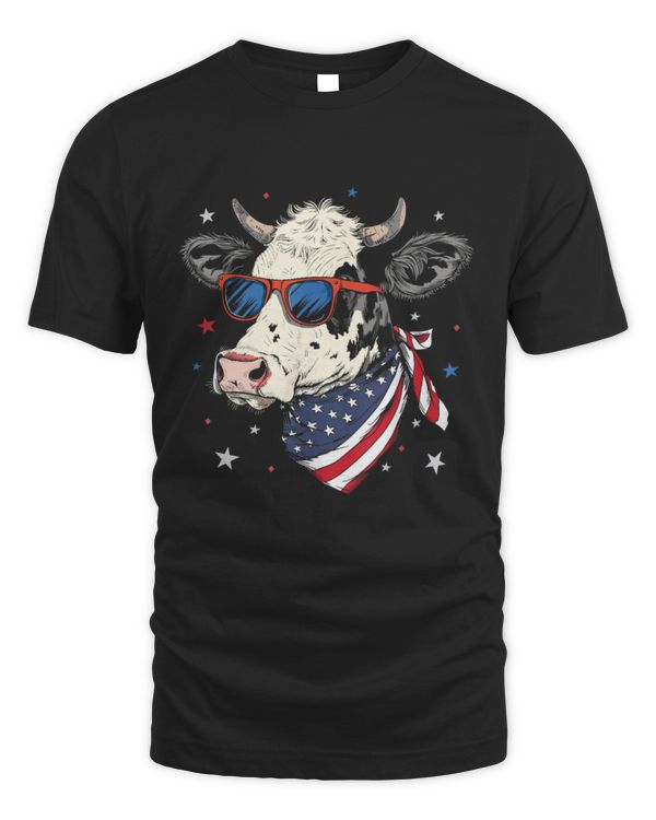 Patriotic American Cow USA Flag Cows th Of July Patriotic American Cow USA Flag Cows th Of July