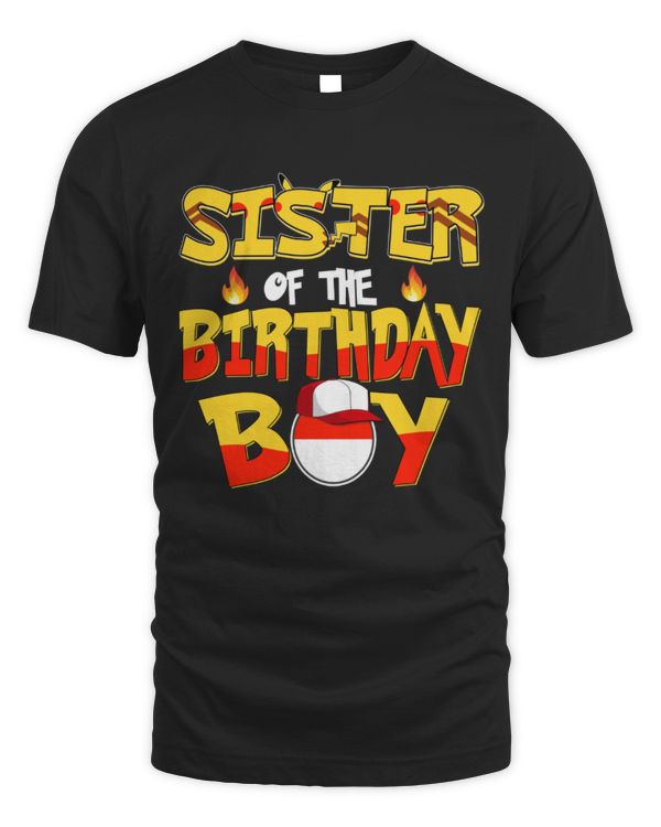 Sister Of The Pokemon Birthday Boy