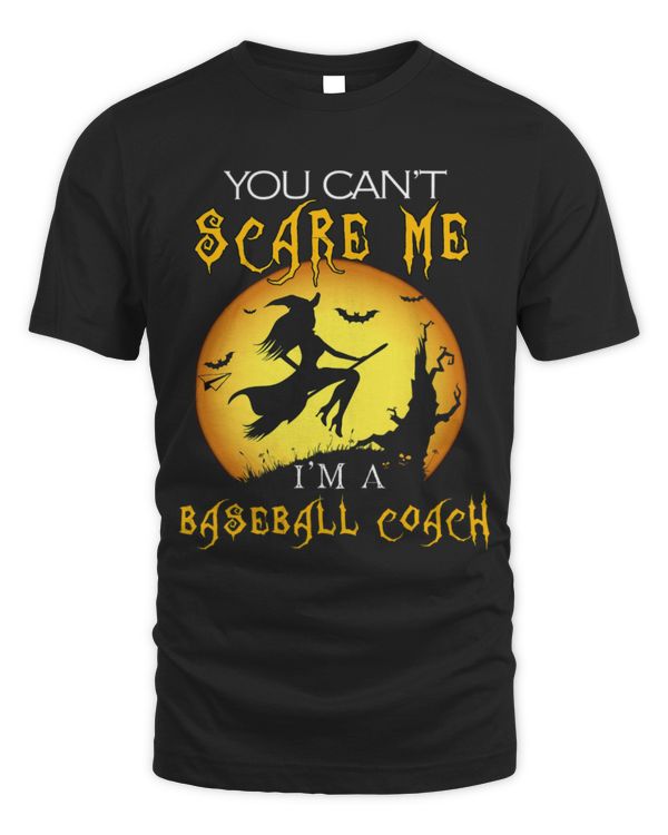Sport Baseball You Cant Scare Me Im Baseball Coach Halloween Costume