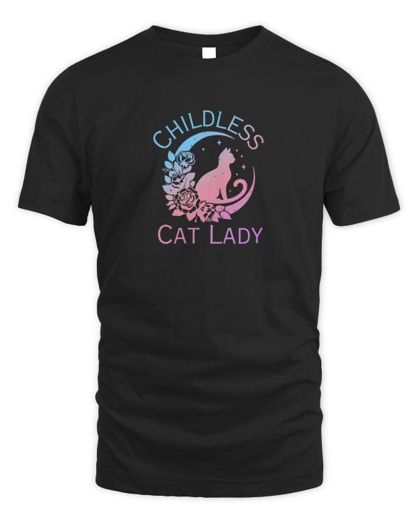 Childless Cat Lady Vintage Democrat Cat Lovers