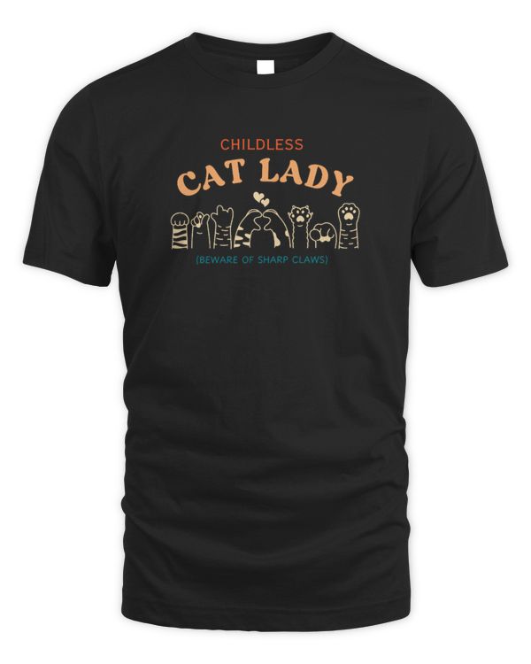 Childless Cat Lady Vintage Democrat Cat Lovers