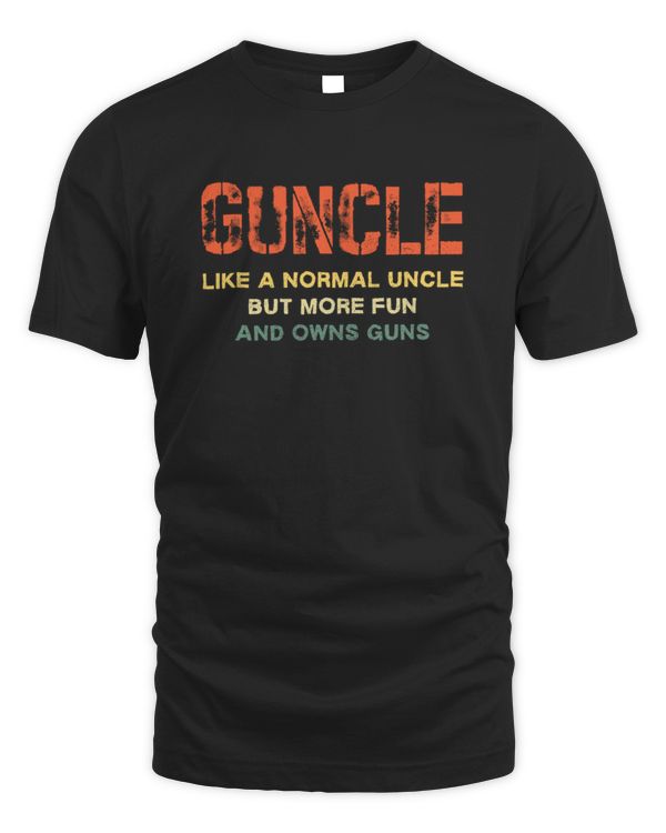 Mens Gunpa Like A Normal Grandpa But More Fun And Owns Guns