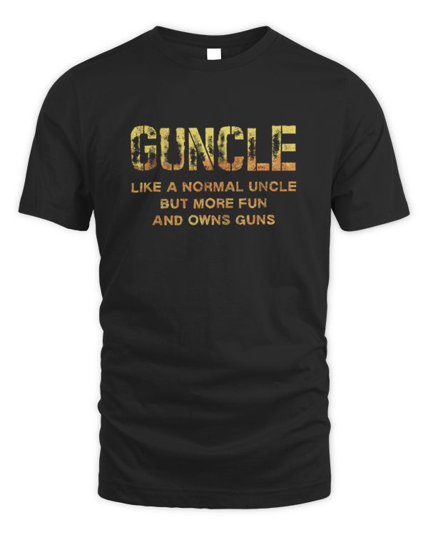 Mens Gunpa Like A Normal Grandpa But More Fun And Owns Guns