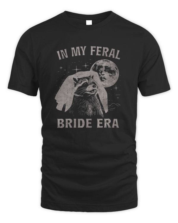 Vintage In my Feral Bride Era Raccoon
