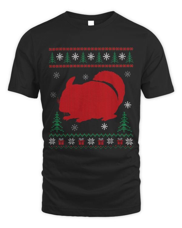 Chinchilla Mammal Xmas Matching Family Chinchilla Lover Ugly Christmas Sweater