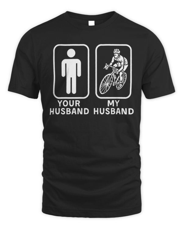 my husband cycling