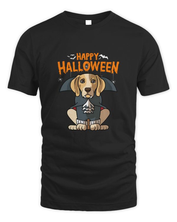 Happy Halloween Beagle Dracula Vampire Gift Dog