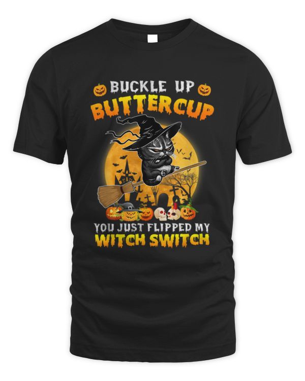 Buckle Up Cats Witch Just Flipped My Witch Switch