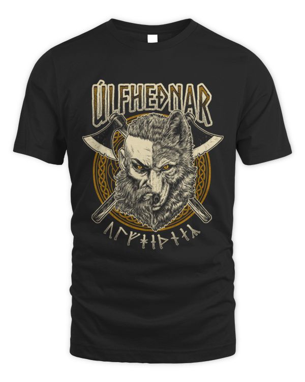 Viking Wolf Ulfhednar Norse Pagan Warrior Ulfhedin