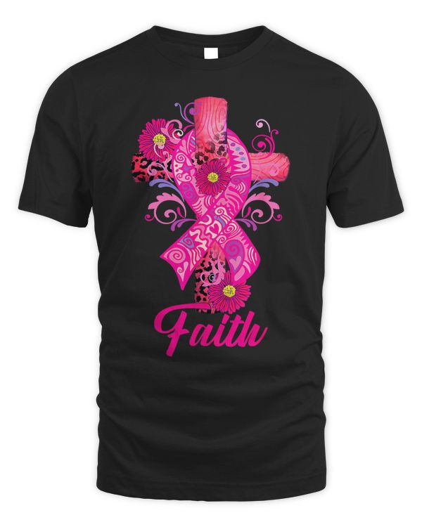 Breast Cancer Faith Ribbon Pink Breast Cancer Awareness