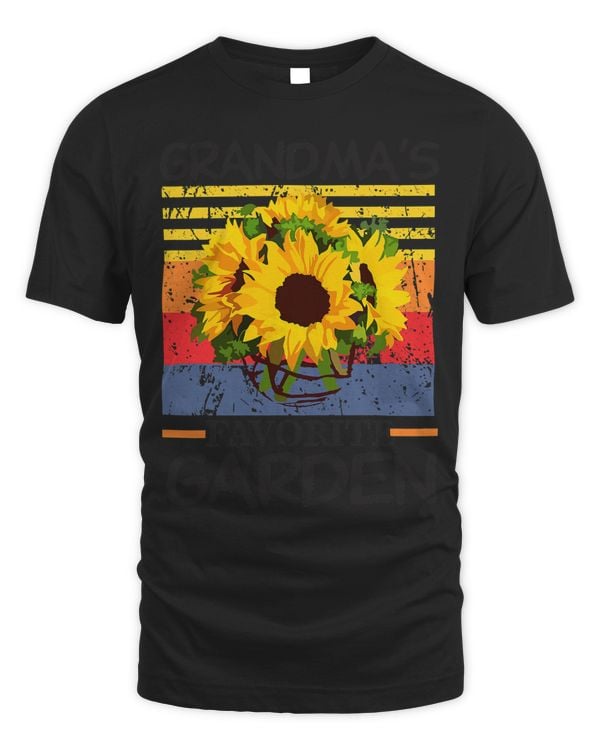 Grandmas Favorite Garden Mom And Nana For Women Sunflower