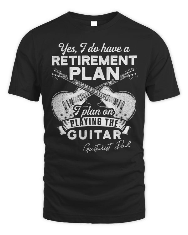 Guitar Guitarist Mens Guitarist Dad Retirement Guitar Player Daddy design 31 Music