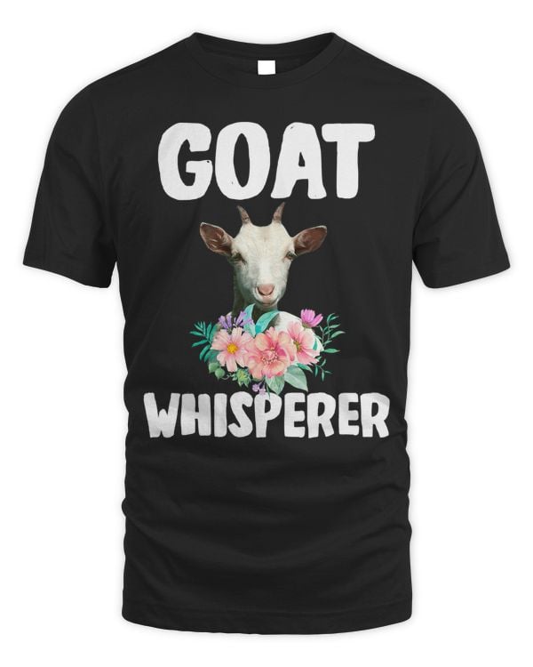 Goat Goats Whisperer Cute Floral Flower Farm Farmer Girl 197 Goat Lover